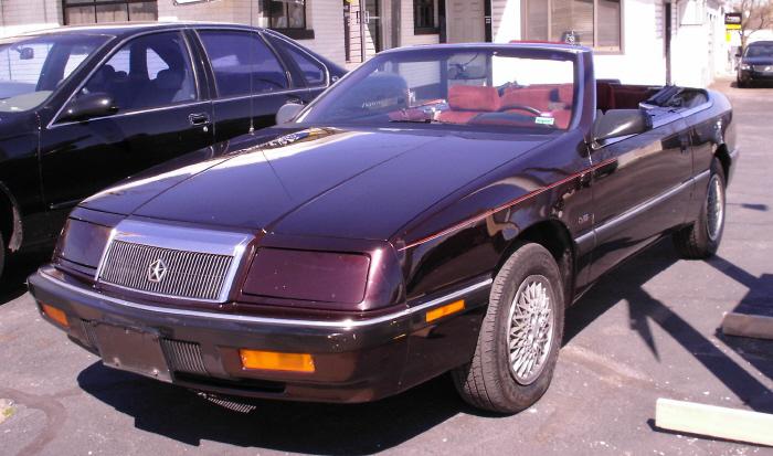 Chrysler le baron j body #2